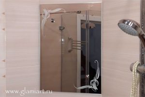 Зеркало в ванну GLAMIART 